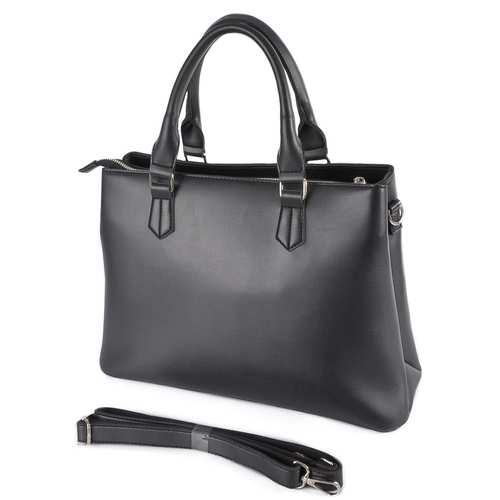 Елегантна сумка в стилі "Tote Bag" від українського бренду  "LucheRino"  виготовлена з високоякісного шкірзамінника та фурнітури в кольорі  - нікель.