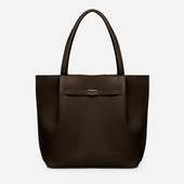 879 сумка шоколад, Сумки STANDART, TM "Lucherino", 087915110212000 
                             Елегантна сумка в стилі "Tote Bag" від українського бренду  "LucheRino"  виготовлена з високоякісного шкірзамінника та фурнітури в кольорі  - нікель.