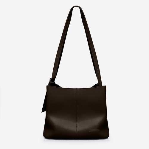 Елегантна сумка від українського бренду  "LucheRino"  виготовлена з високоякісного шкірзамінника та фурнітури в кольорі  - нікель.